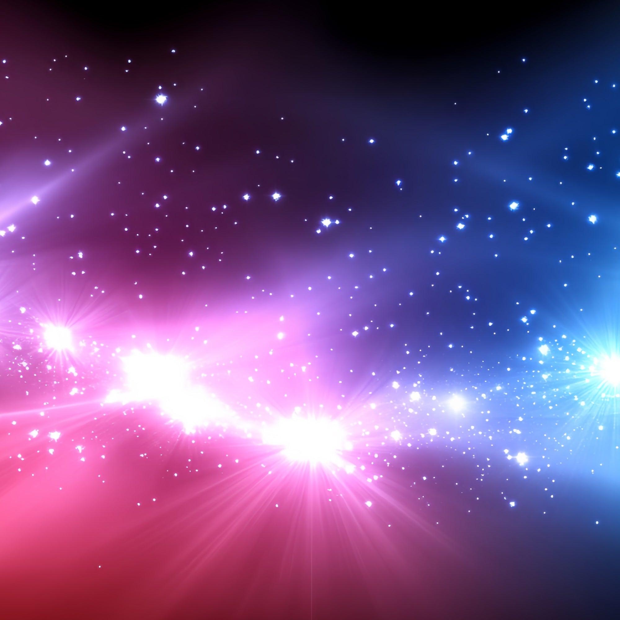 Bühnenhintergrund Rosa Blau Twinkle Night Backdrop CSH5-157