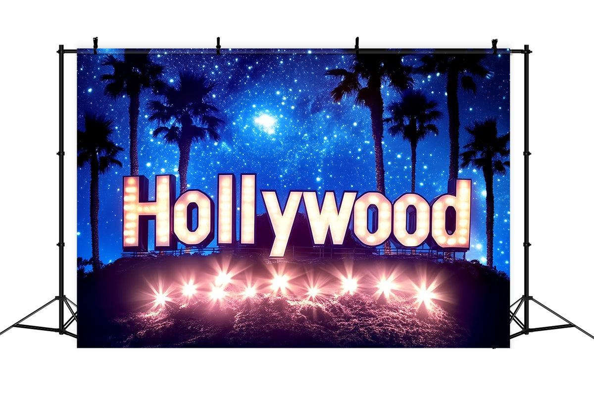Hollywood-Themenhintergrund Sternenhimmel Premiere Lichterhintergrund CSH5-165