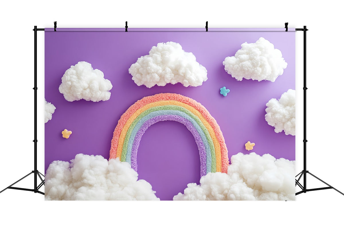 Regenbogen Fotohintergrund Wolkenbogen Fantasy Kinder Hintergrund CSH5-265