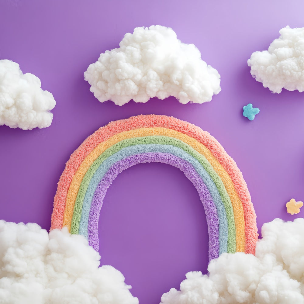 Regenbogen Fotohintergrund Wolkenbogen Fantasy Kinder Hintergrund CSH5-265