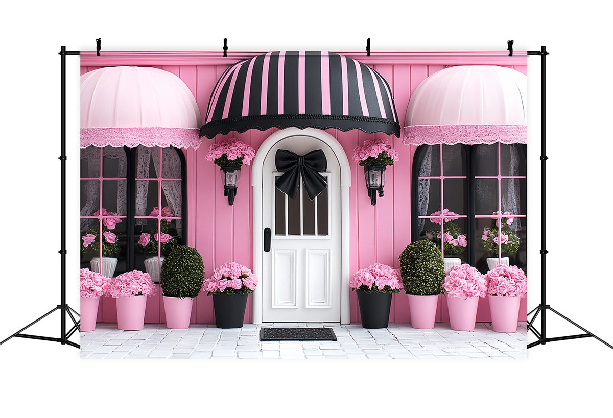 Kinder-Fotohintergrund Rosa Boutique Rose Fensterhintergrund CSH5-291