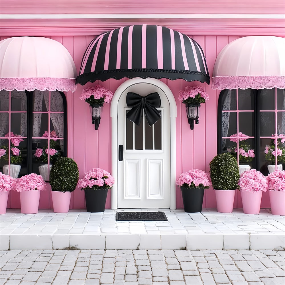 Kinder-Fotohintergrund Rosa Boutique Rose Fensterhintergrund CSH5-291