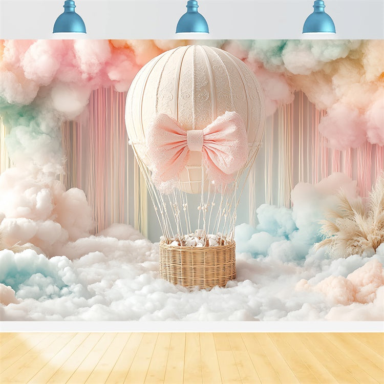 Newborn Backdrops Blush Cloud Ballonfahrt Backdrop CSH5-297