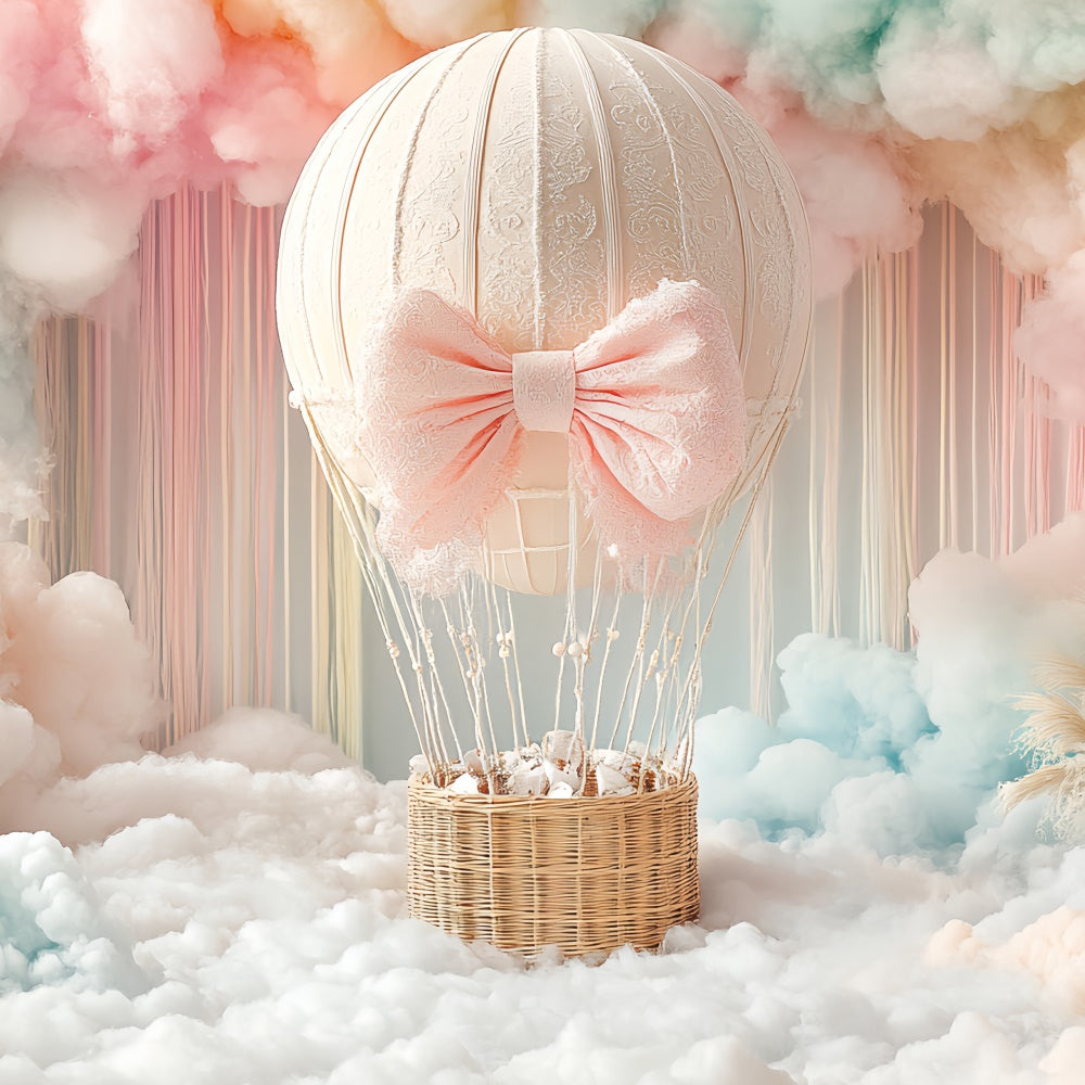 Newborn Backdrops Blush Cloud Ballonfahrt Backdrop CSH5-297