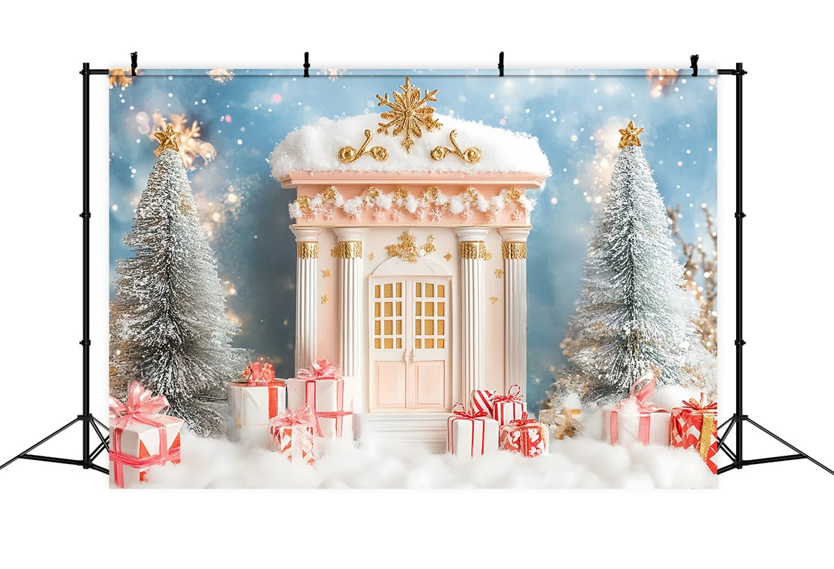 Weihnachten Backdrop Dreamy Weihnachten Königreich Newborn Backdrop CSH5-324