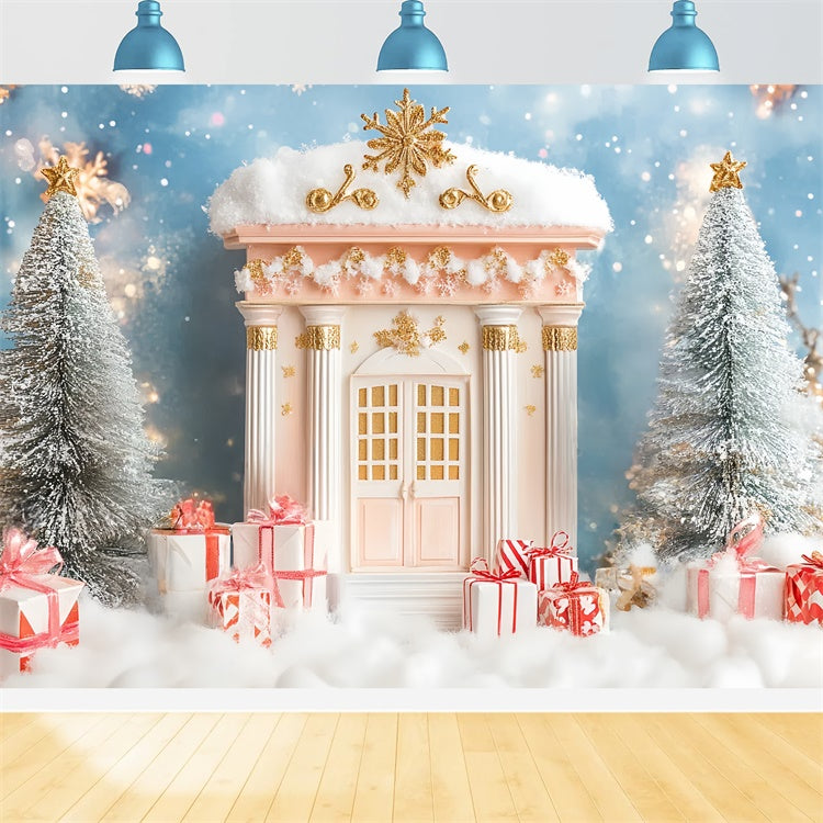 Weihnachten Backdrop Dreamy Weihnachten Königreich Newborn Backdrop CSH5-324