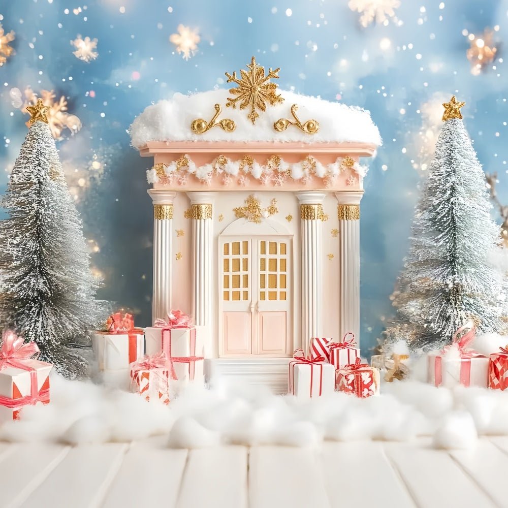 Weihnachten Backdrop Dreamy Weihnachten Königreich Newborn Backdrop CSH5-324