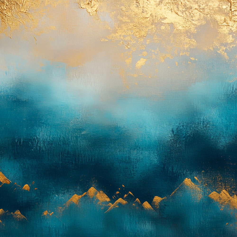 Backdrops Fine Art Golden Horizon Peaks Stoffhintergrund CSH57-255