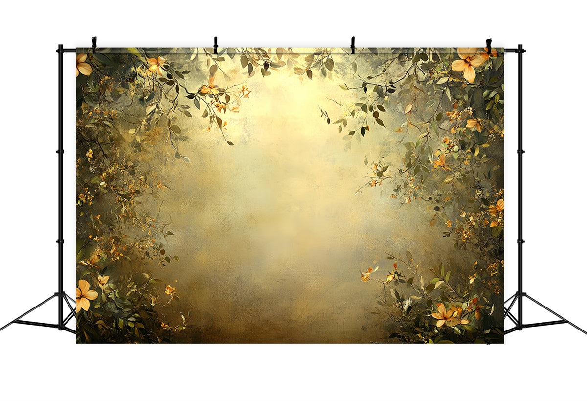 Fine Art Fotohintergrund Vintage Bloom Rahmen Stoff Backdrops CSH57-256