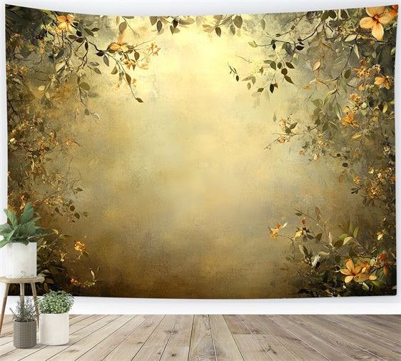 Fine Art Fotohintergrund Vintage Bloom Rahmen Stoff Backdrops CSH57-256