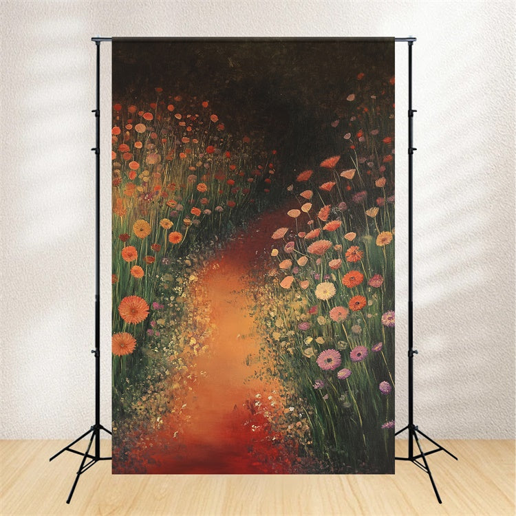 Malerei Backdrop Bloom Pathway Reverie Video Fotohintergrund CSH57-262