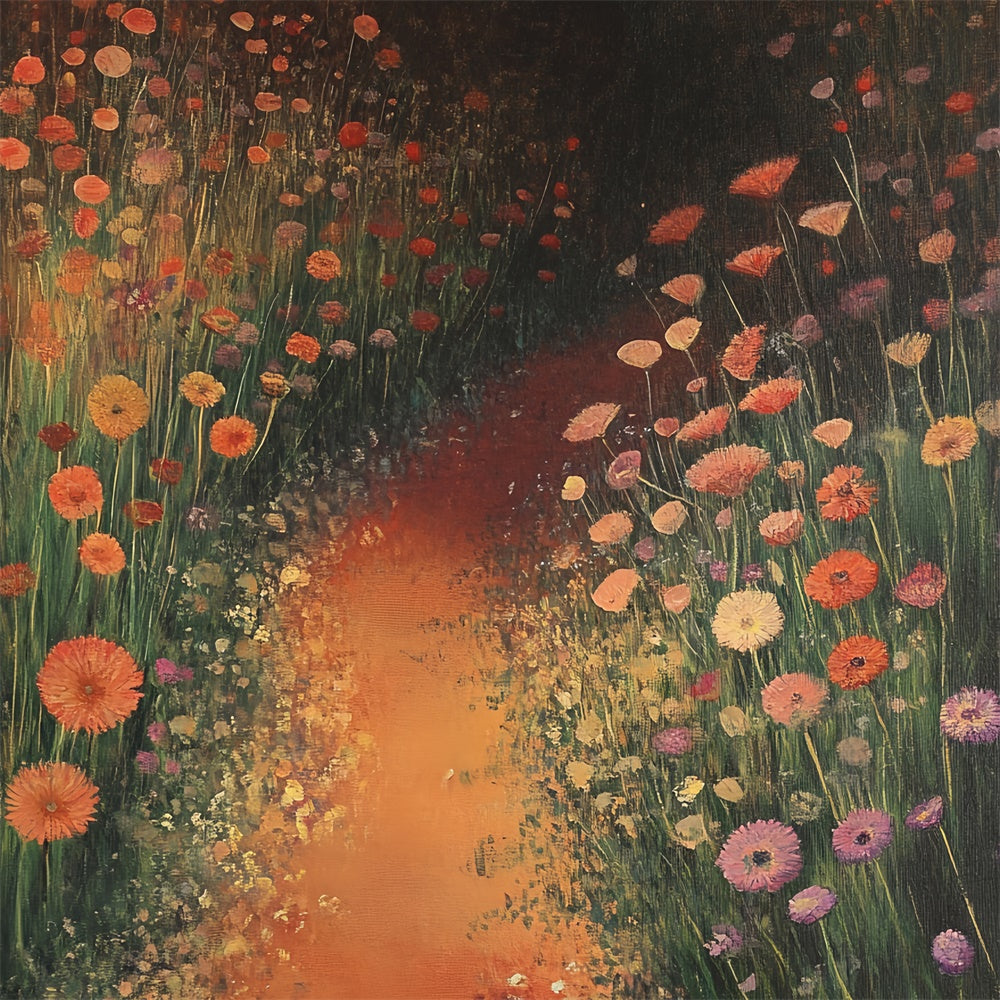 Malerei Backdrop Bloom Pathway Reverie Video Fotohintergrund CSH57-262