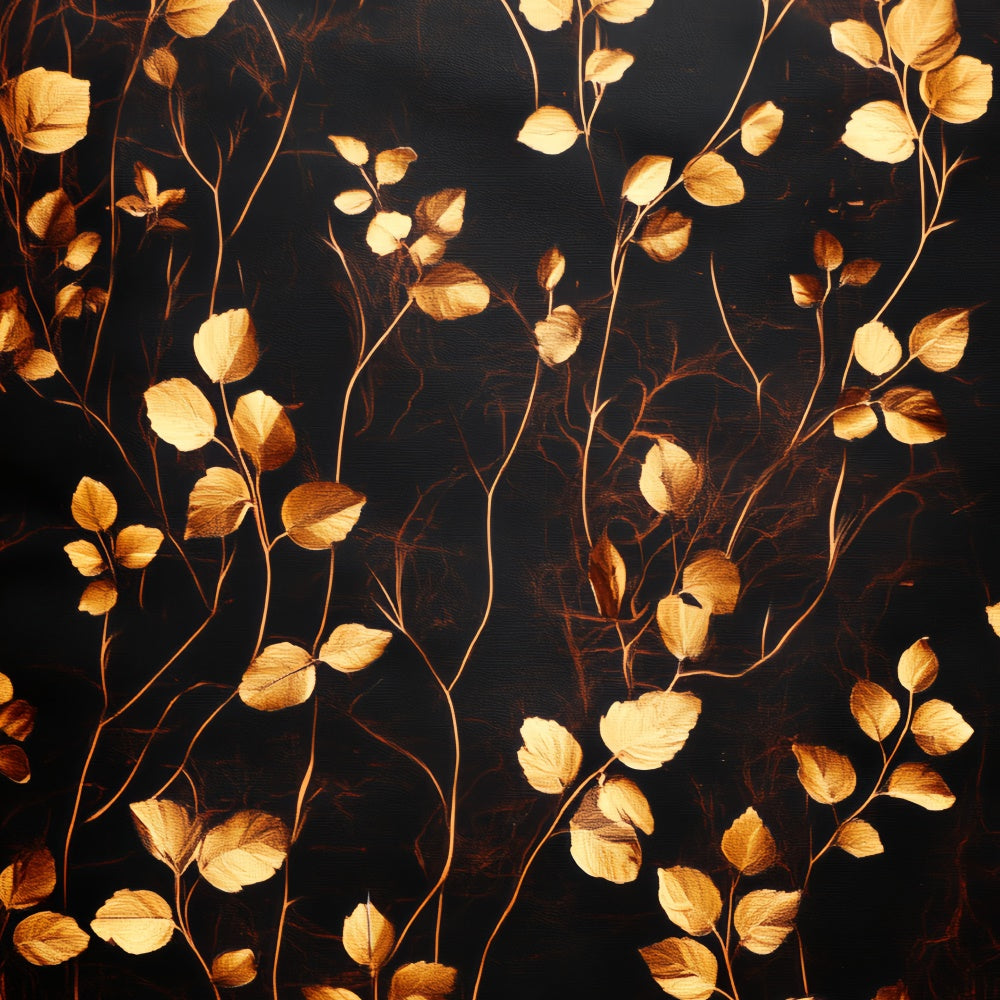 Fine Art Fotografie Hintergrund Luxe Leaf Gilded Fotohintergrund CSH57-264