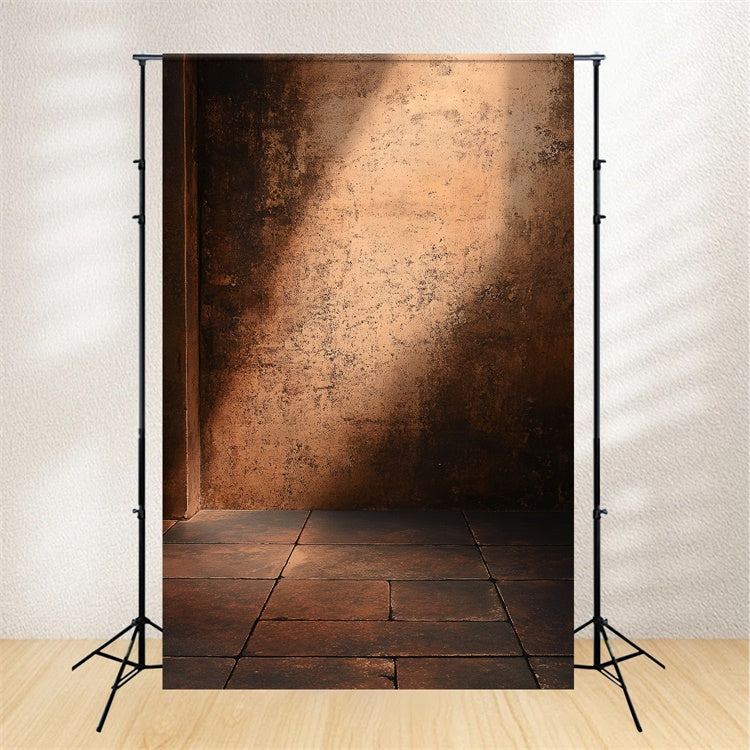 Fine Art Fotografie Backdrops Mocha Gebrannte Wand Fotohintergrund CSH57-272