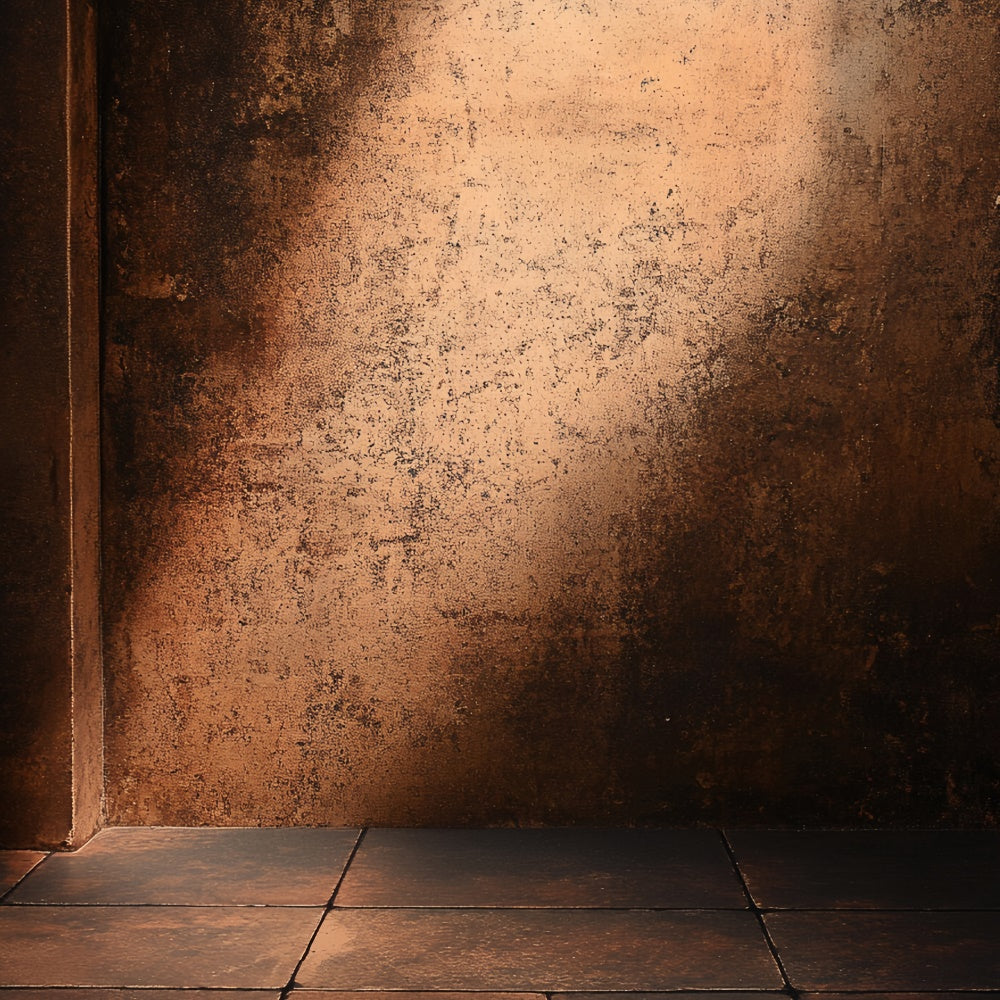 Fine Art Fotografie Backdrops Mocha Gebrannte Wand Fotohintergrund CSH57-272
