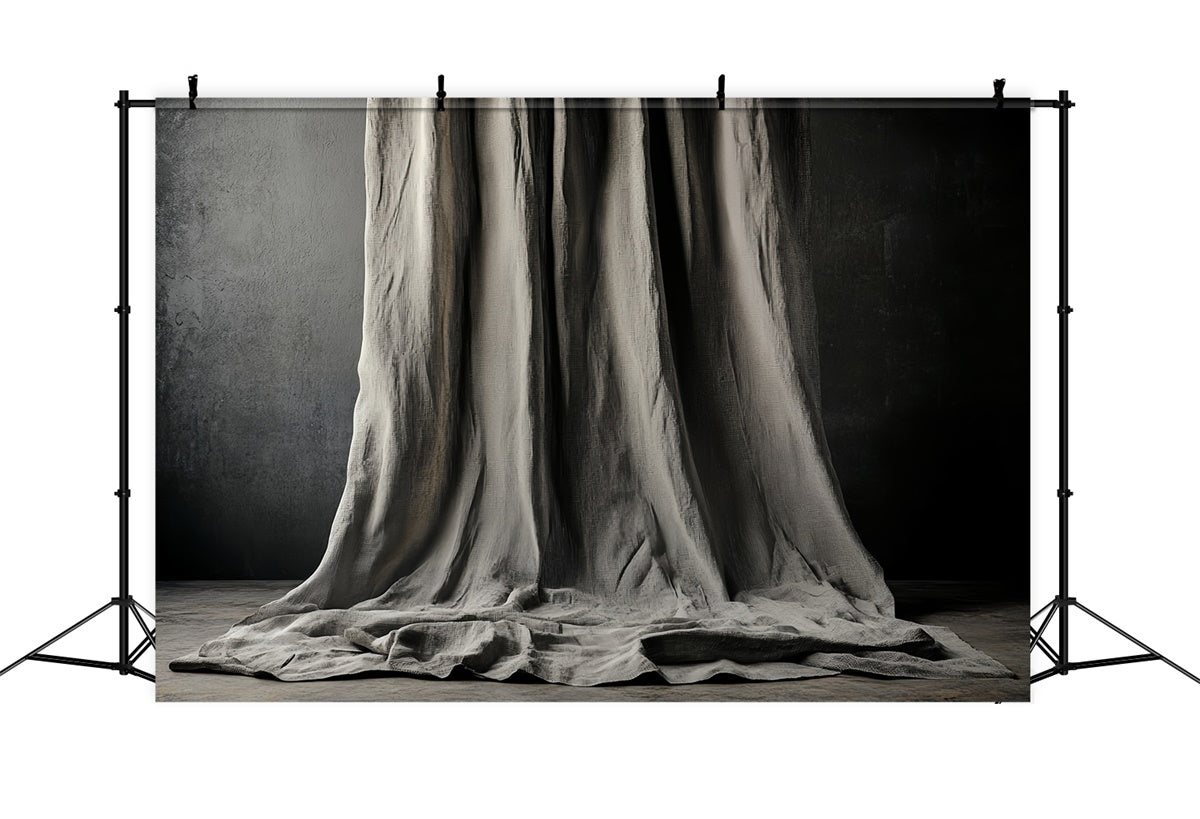 Künstlerische Fotohintergrund Industrielle Drape Stille Stoffkulissen CSH57-276
