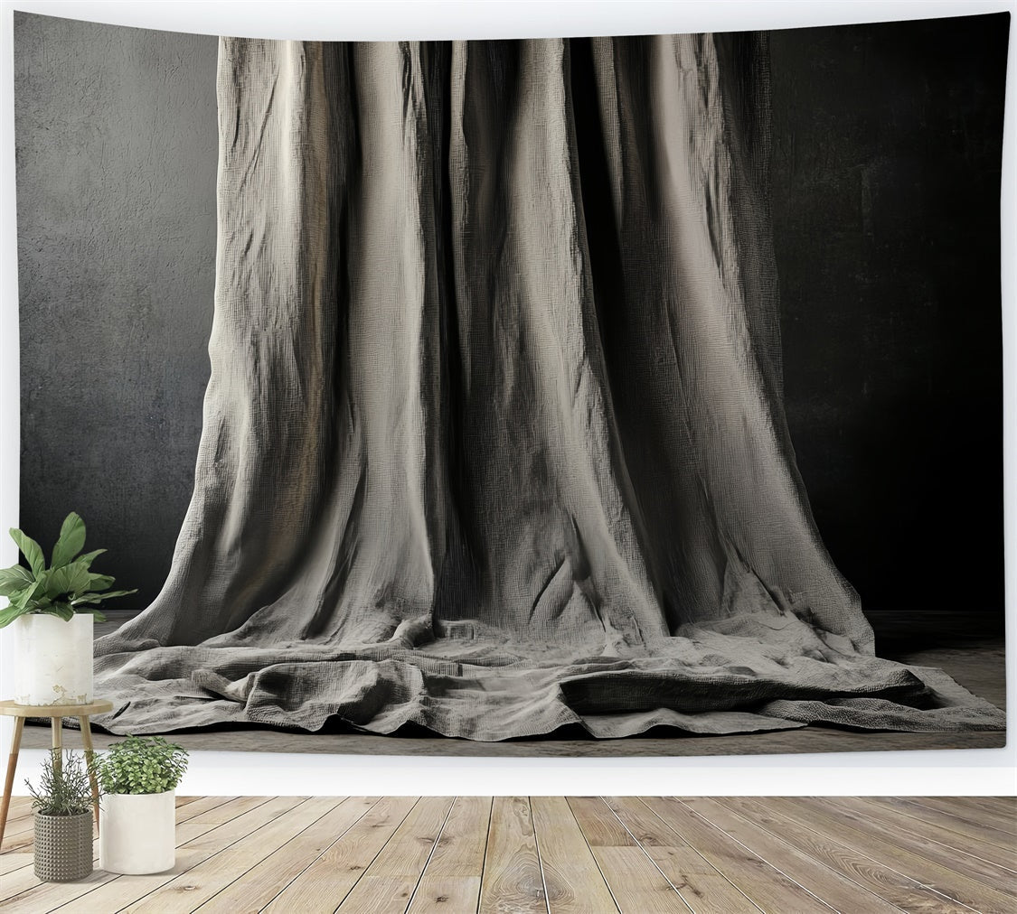 Künstlerische Fotohintergrund Industrielle Drape Stille Stoffkulissen CSH57-276