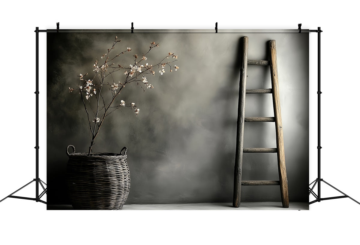 Backdrops Fine Art Rustic Ladder Bloom Videokulisse CSH57-278