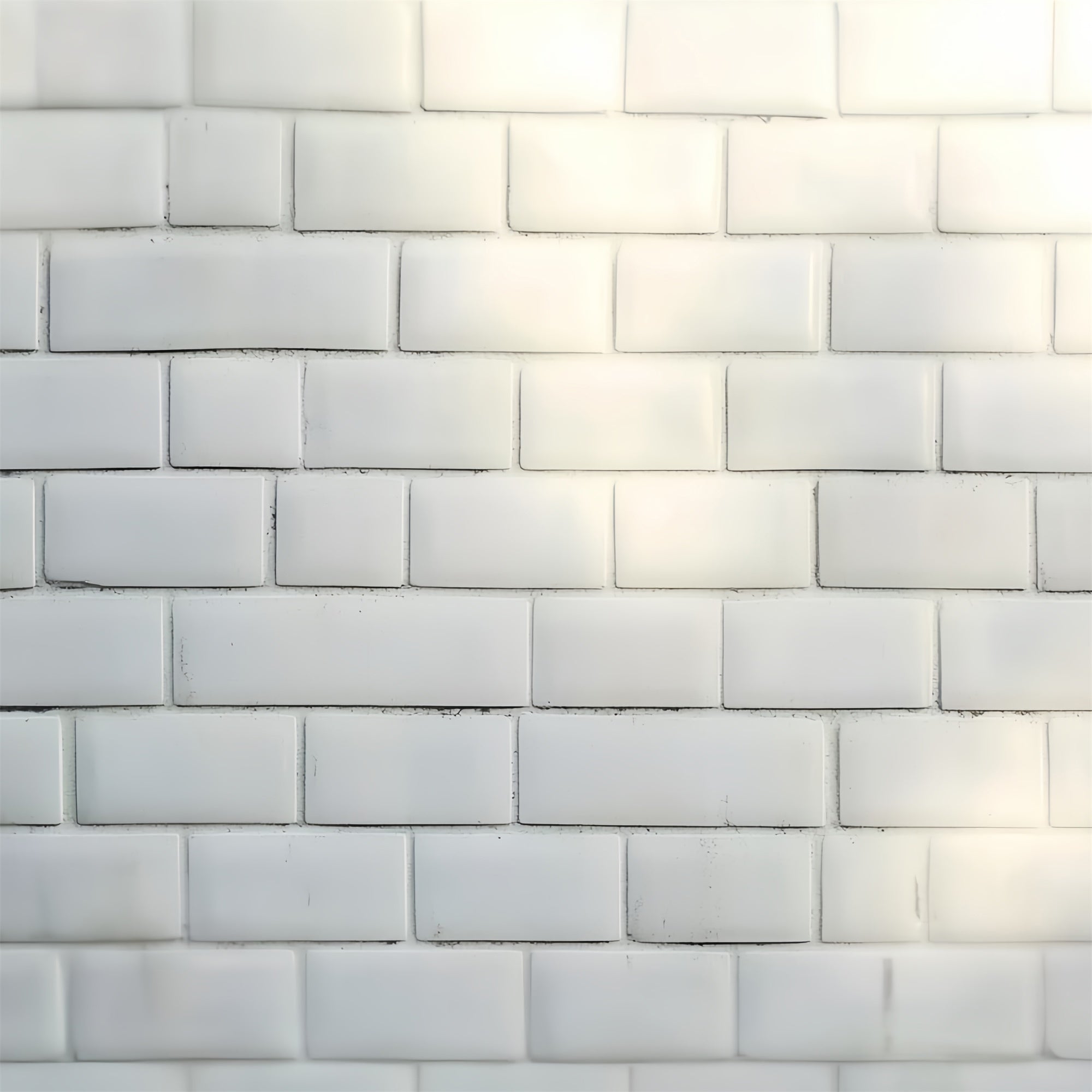 Weißer Backstein Backdrop Minimalistische Matte Backstein Headshot Backdrop CSH57-6