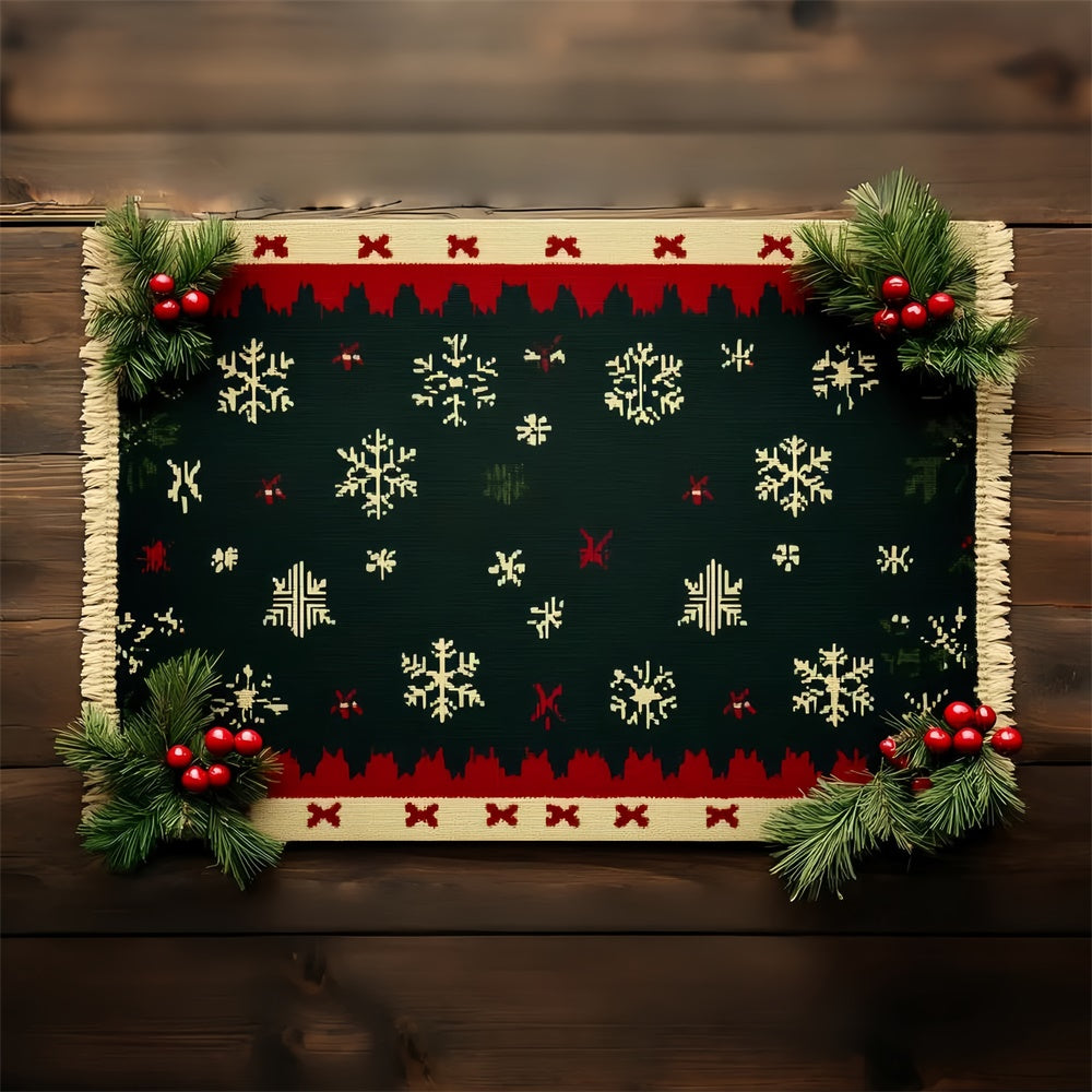Professionelle Weihnachtshintergründe Warmes Strickmuster Hintergrund CSH6-241