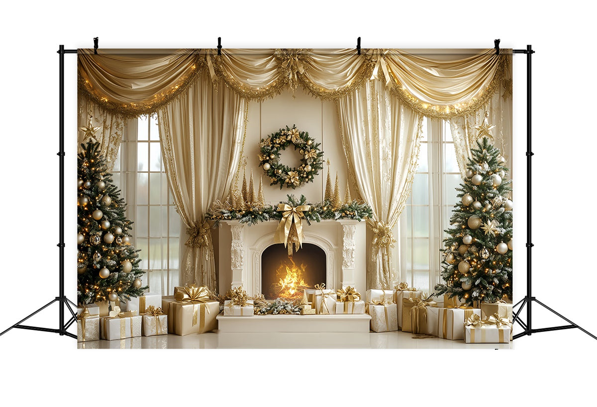 Weihnachten Kamin Backdrop Elegant Kamin Urlaub Hintergrund CSH6-262