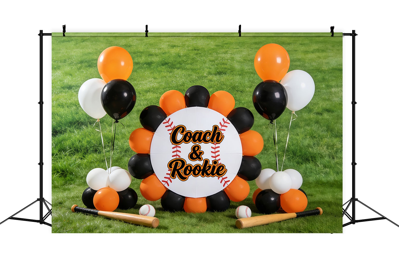 Baseball-Hintergründe Trainer Rookie Ballonfeld Sportfotografie-Hintergründe CSH61-190