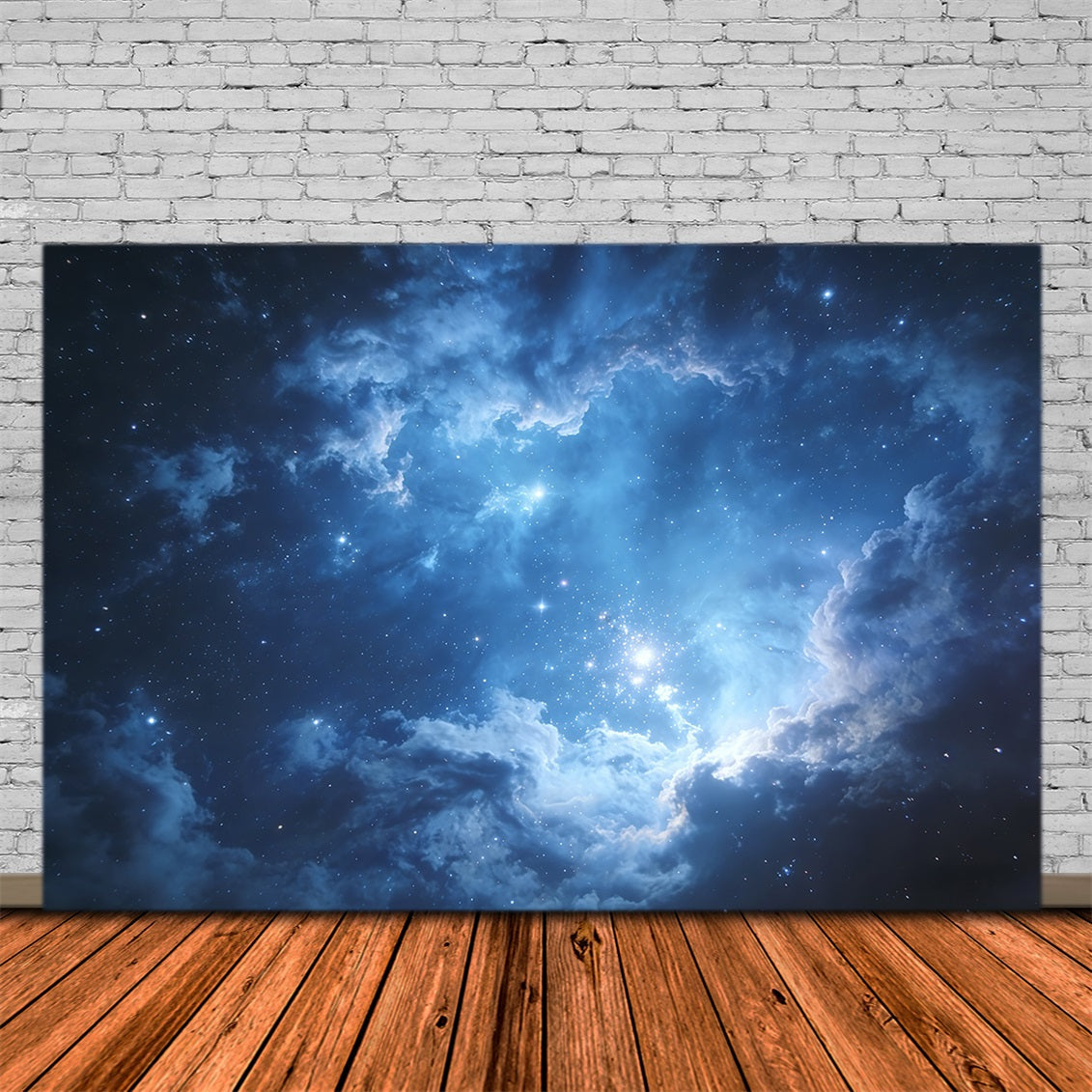 Hintergrund für Fotografie Blauer kosmischer Sternenhimmel Wolkenhintergrund CSH62-125