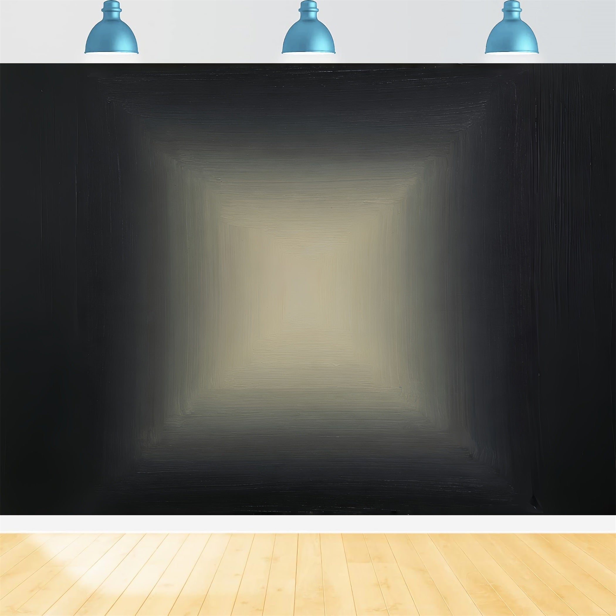 Grauer Hintergrund mit Farbverlauf Moody Center Glow Abstrakter professioneller Hintergrund für Porträtaufnahmen CSH62-51