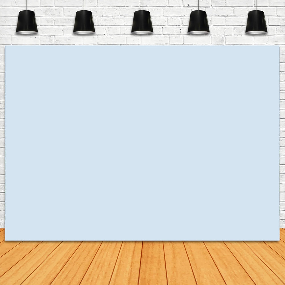 Blauer Fotohintergrund Heller Babyblau-Farbton Einfarbige Fotohintergründe CSH62-7