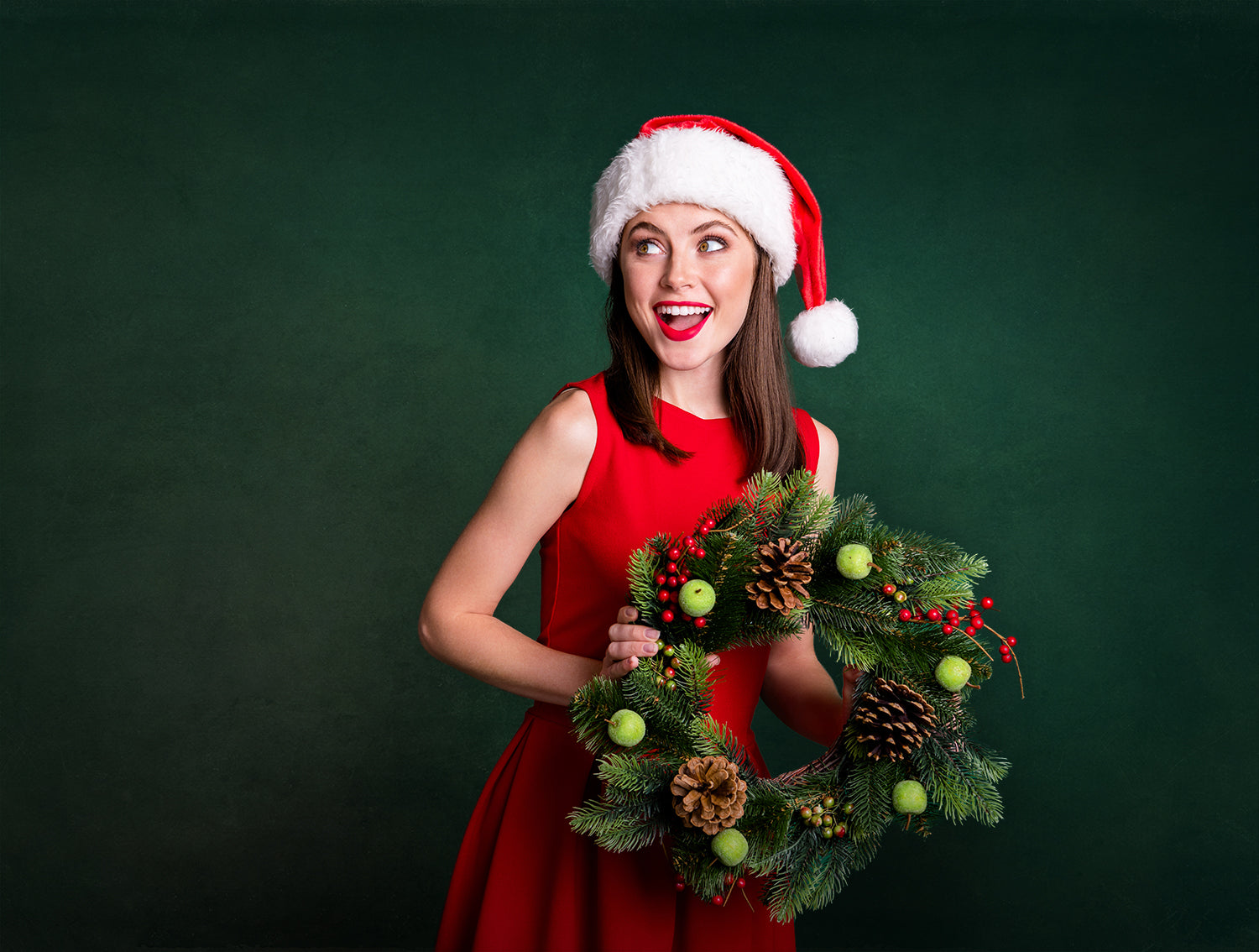 Abstrakte Textur Grüner Hintergrund für Photo Booth DHP-458