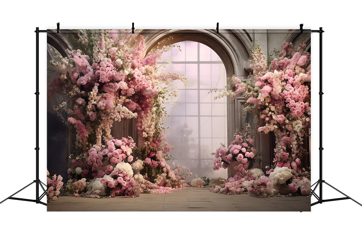 Muttertag Backdrop Ideen Enchanted Garden Rose Arch Backdrop GQ2-158