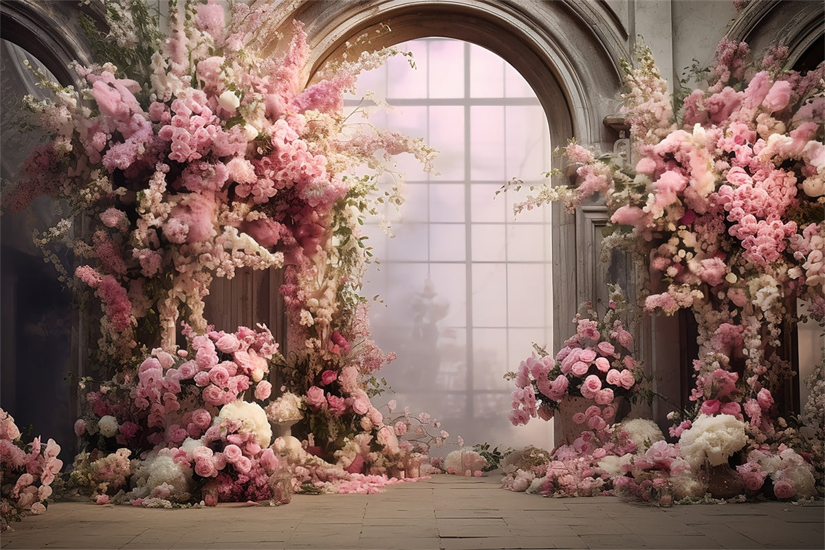 Muttertag Backdrop Ideen Enchanted Garden Rose Arch Backdrop GQ2-158