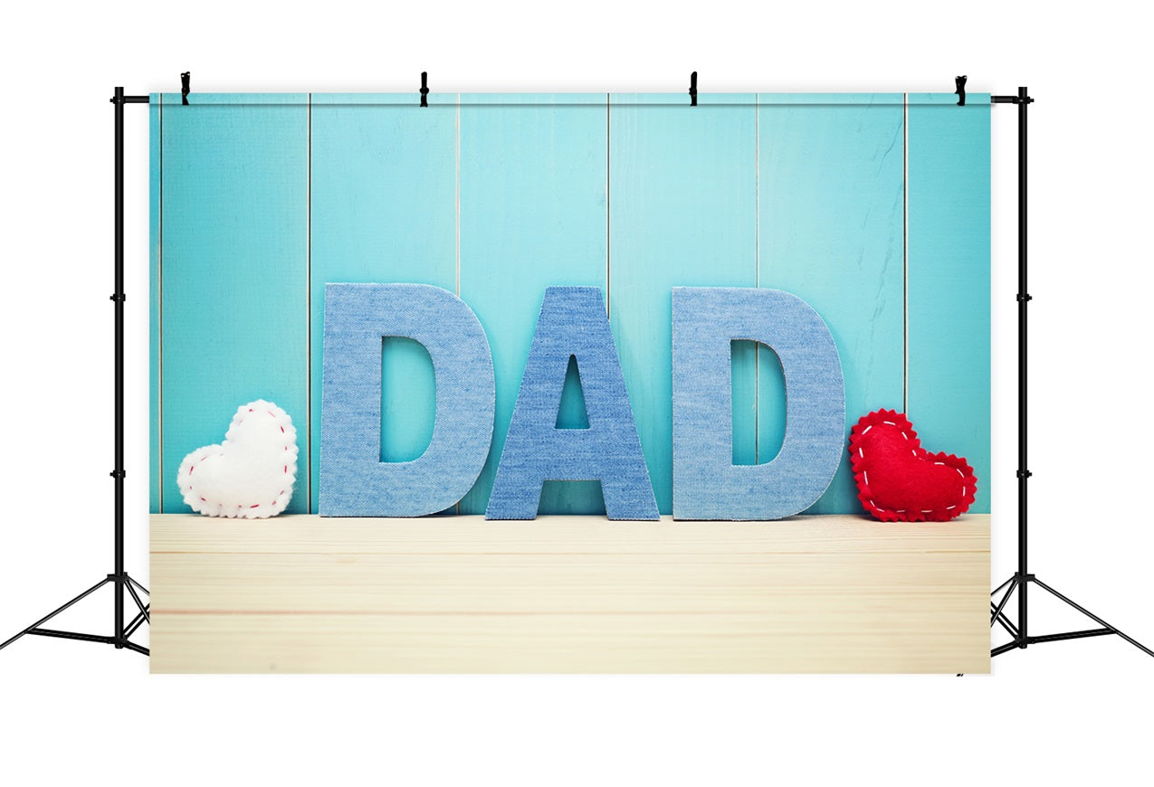 Vatertag Backdrops Holz Denim Dad Backdrop GQ2-209