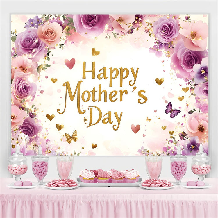 Muttertagskulisse Verträumte Pastellblüte Personalisierte Kulisse GQ3-150