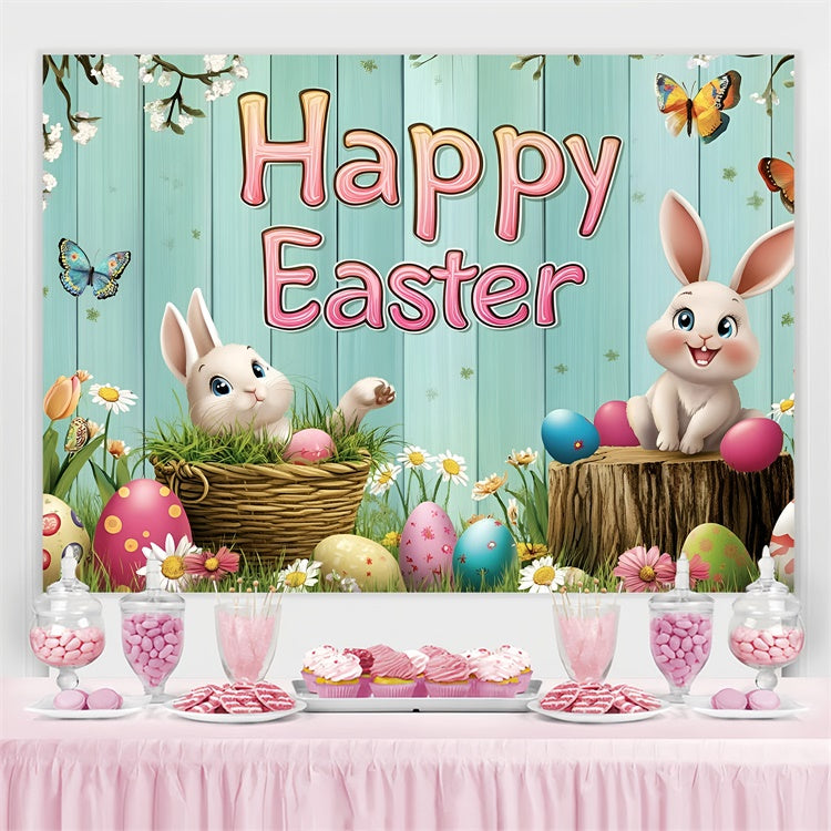 Ostern Backdrops Ideen Adorable Bunny Party Individuelles Backdrop GQ3-211