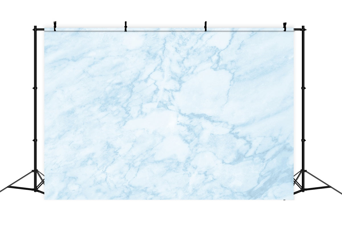 Blauer Marmor Hintergrund Delicate Blue Stone Vein Backdrop GQ4-148