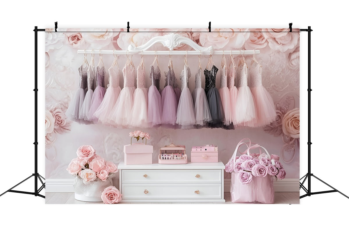 Fotografie Kulissen für Kinder Ballett Schrank Träume Kulisse GQ5-168