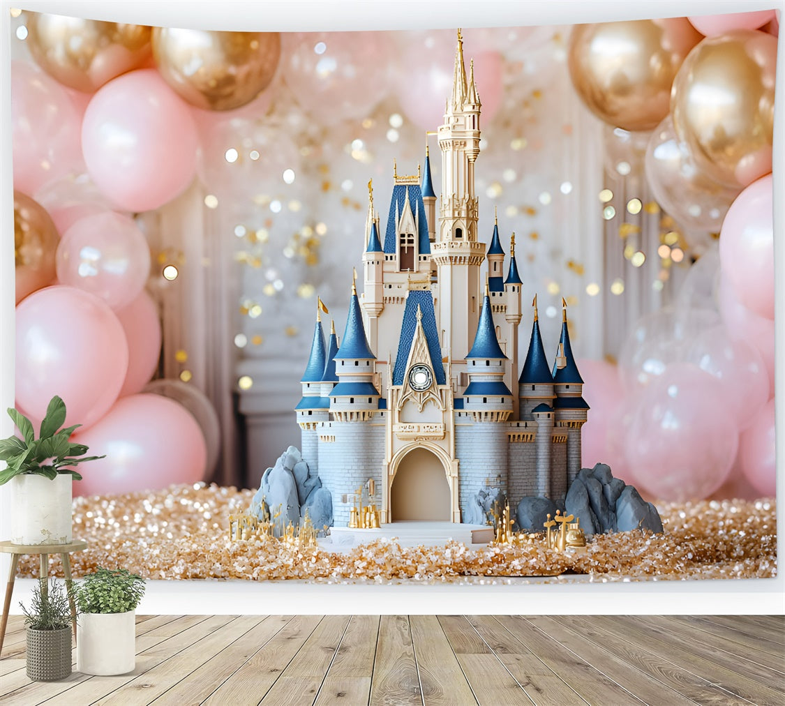 Castle Backdrops Märchenhaftes Fantasy Schloss Kinder Backdrops GQ5-173