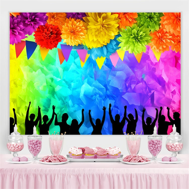 Stolz Monat Backdrop Blume Tanz Party Backdrop GQ5-225