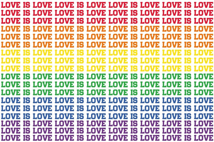 Stolz Backdrops Fett Regenbogen Text Muster Backdrop GQ5-230