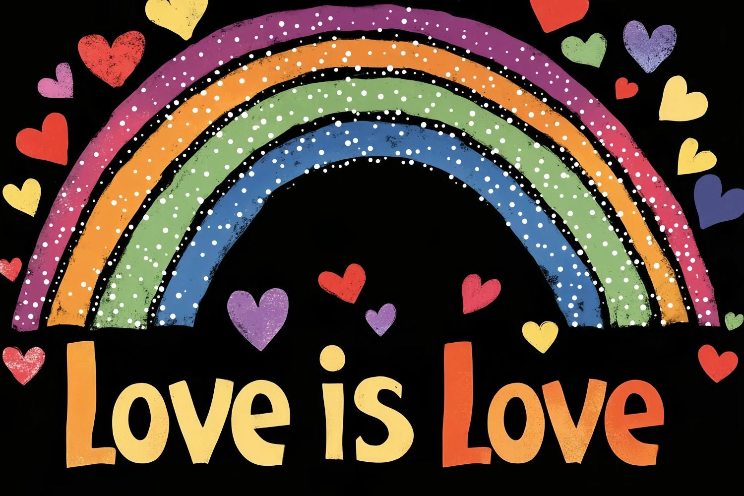 Stolz Monat Backdrop Regenbogen Bogen Liebe Backdrop GQ5-236