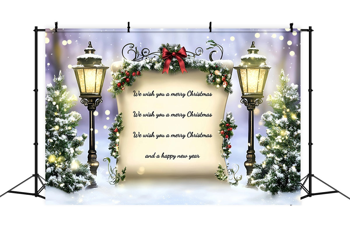 Weihnachts-Hintergrundbilder Winter Segen Banner Hintergrund GQ57-14