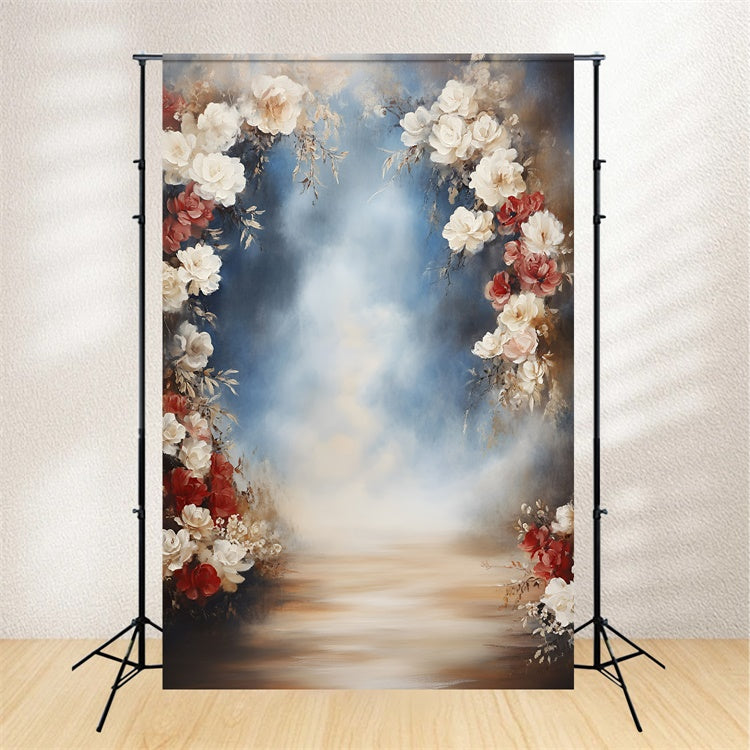 Malerei Backdrops Rose Portal Beste Fotografie Backdrops GQ57-192