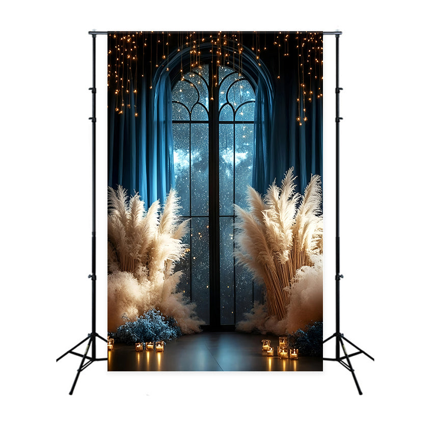 Bohemian Style Backdrop Nacht Garten Magie Backdrop GQ57-221