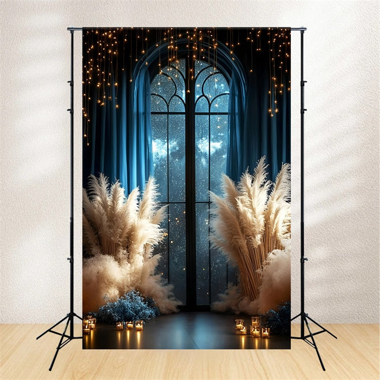 Bohemian Style Backdrop Nacht Garten Magie Backdrop GQ57-221