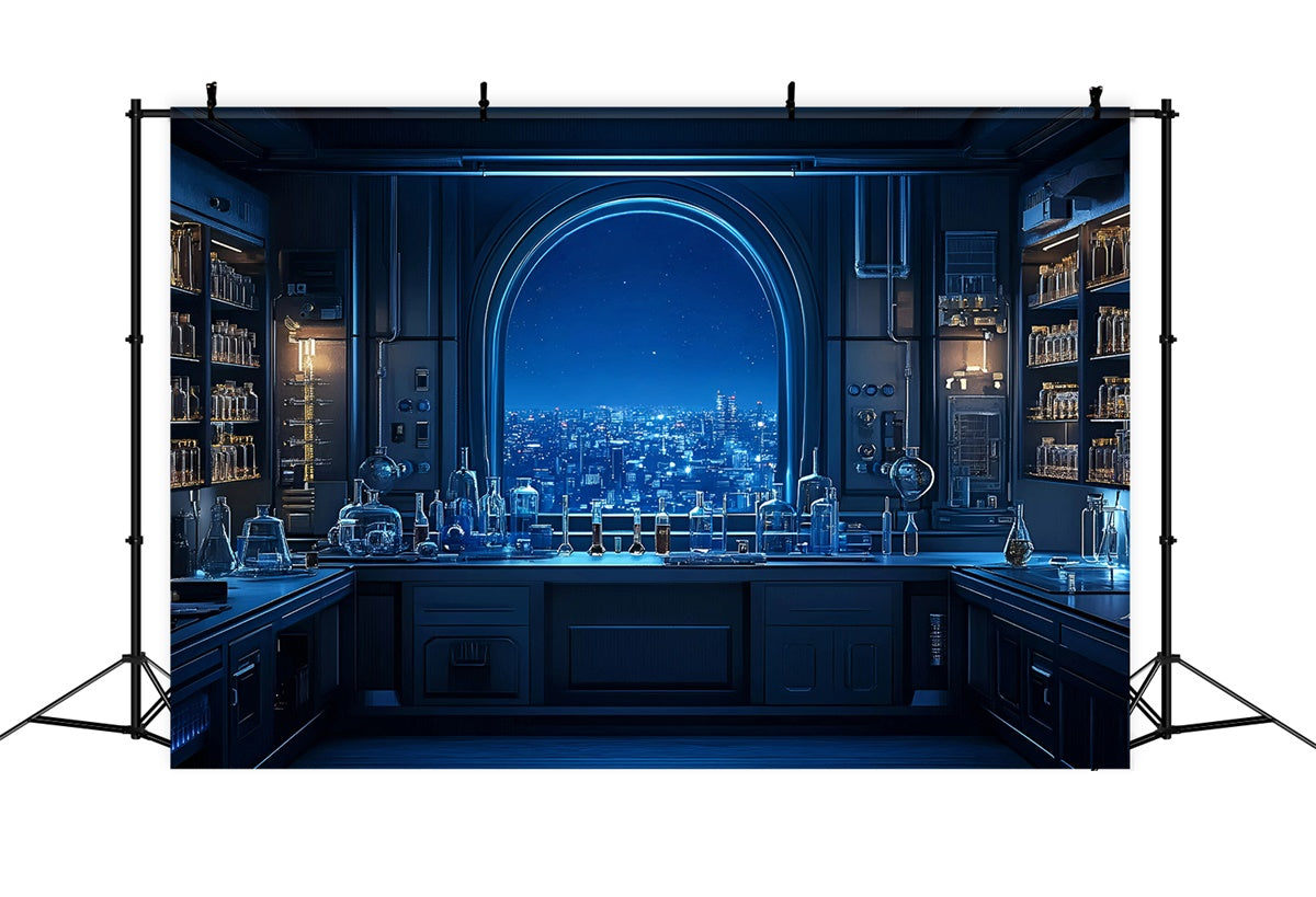 Chemie Backdrop Modernes Bildungslabor Backdrop GQ6-126