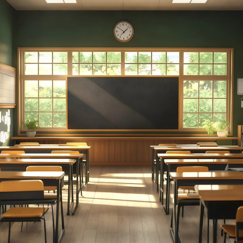 Klassenzimmer Hintergrundbild Friedliche Studie Morgen Hintergrundbild GQ6-135