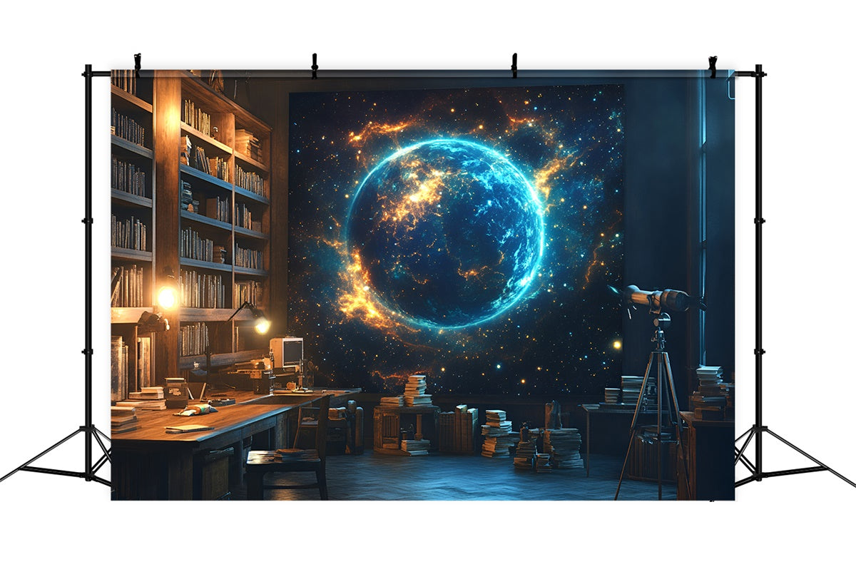 Back To School Backdrops Galaktische Erforschung Backdrop GQ6-150