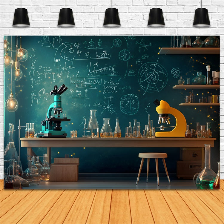 Chemie Backdrop Science Lab Discovery Backdrop GQ6-166