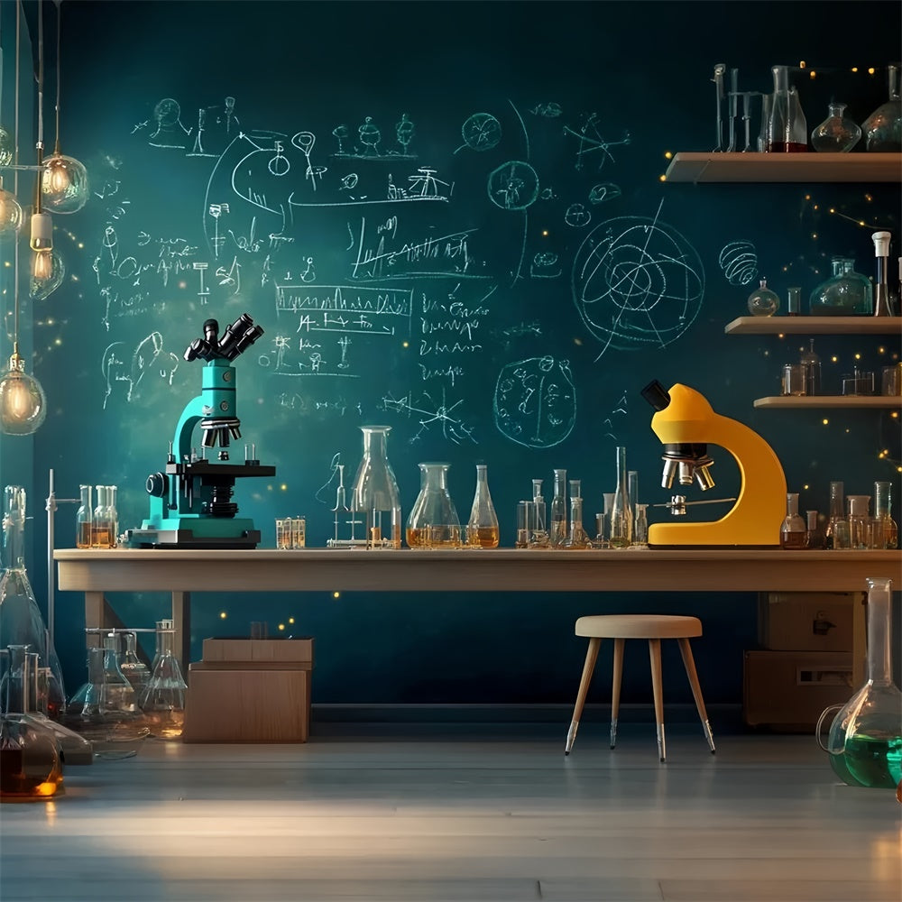 Chemie Backdrop Science Lab Discovery Backdrop GQ6-166